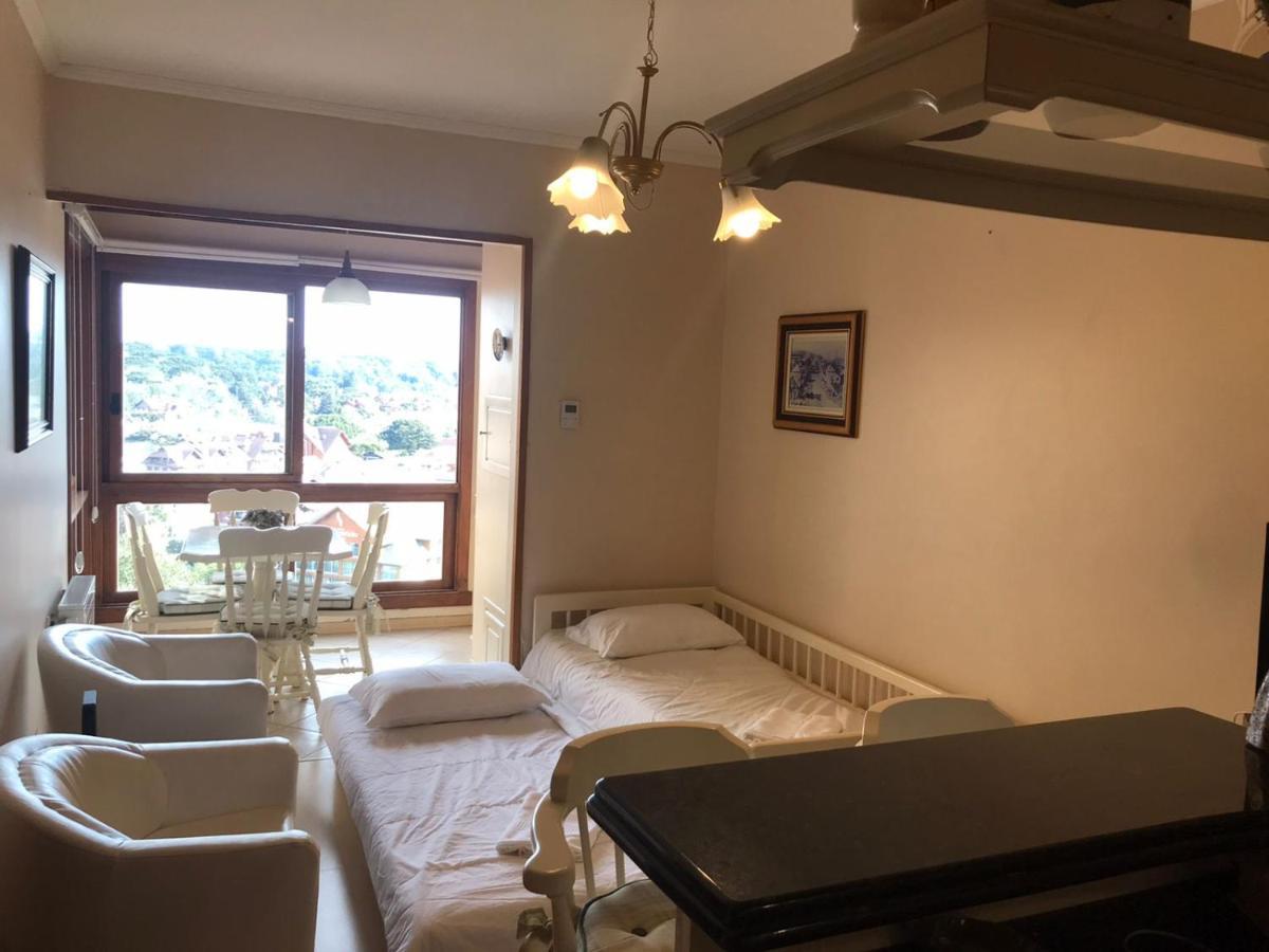 Flat Gramado Centro - Proximo Da Rua Coberta公寓 外观 照片