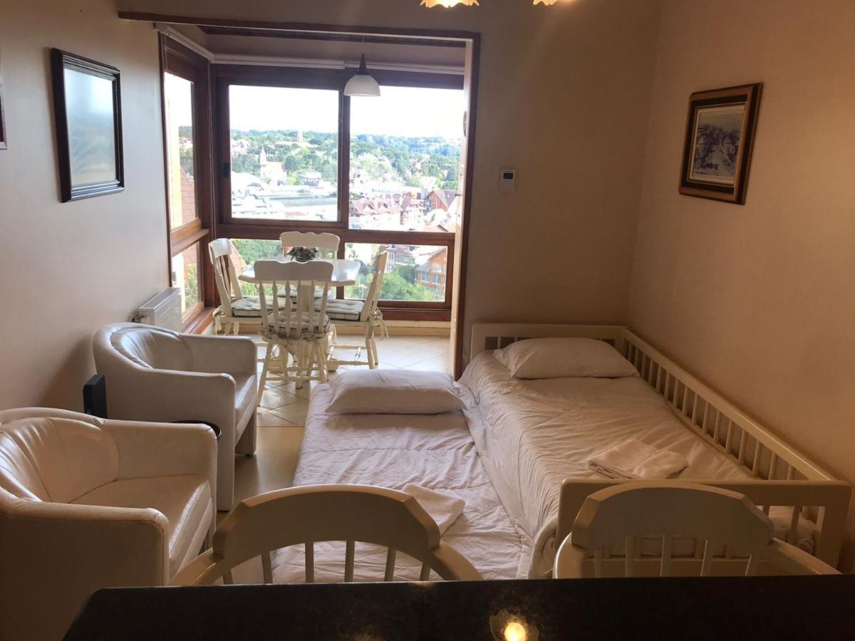 Flat Gramado Centro - Proximo Da Rua Coberta公寓 外观 照片