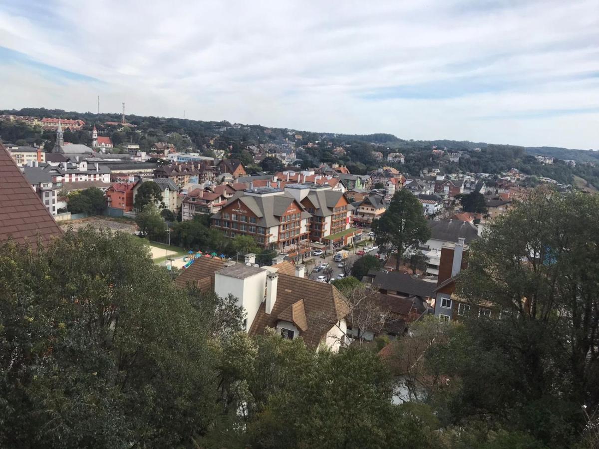Flat Gramado Centro - Proximo Da Rua Coberta公寓 外观 照片