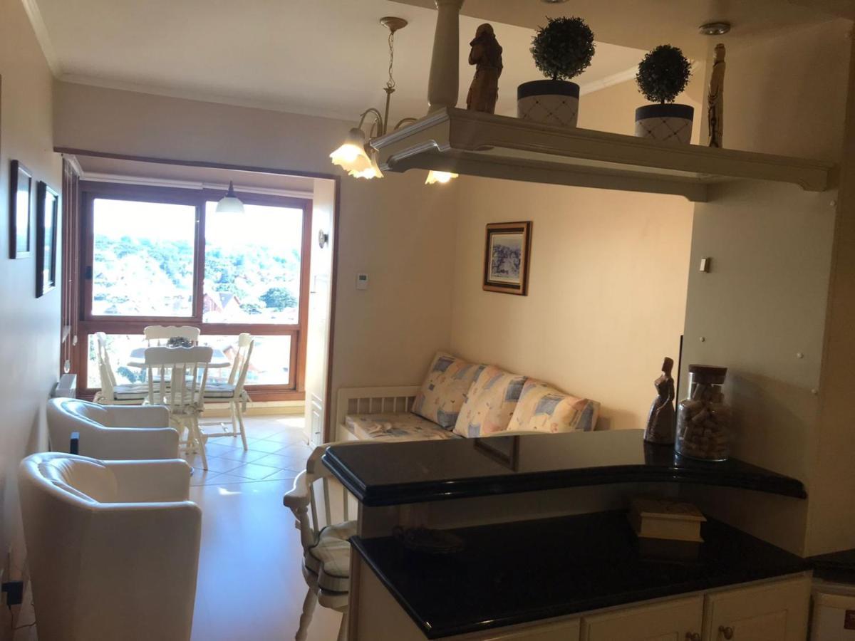Flat Gramado Centro - Proximo Da Rua Coberta公寓 外观 照片